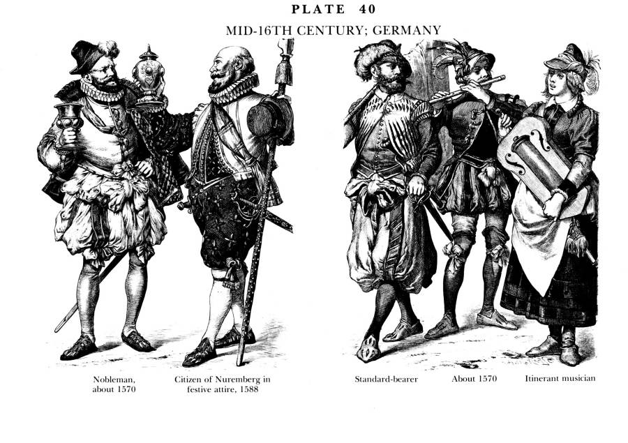 Planche 40b Milieu XVIe Siecle - Allemagne - Mid-16th Century - Germany.jpg